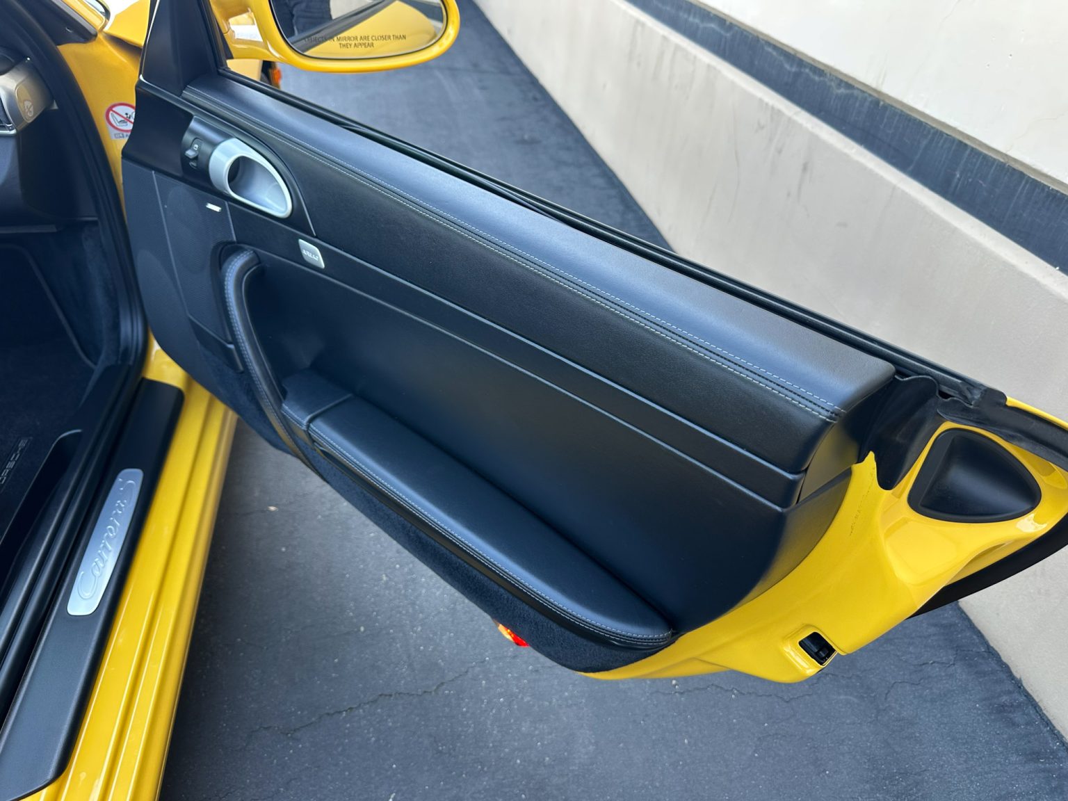 BaT 2011 Yellow Porsche 911 Cab 4185