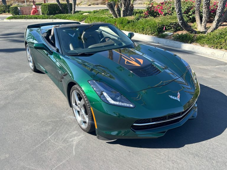 2014 Lime Rock Green Corvette Premier Edition Convertible