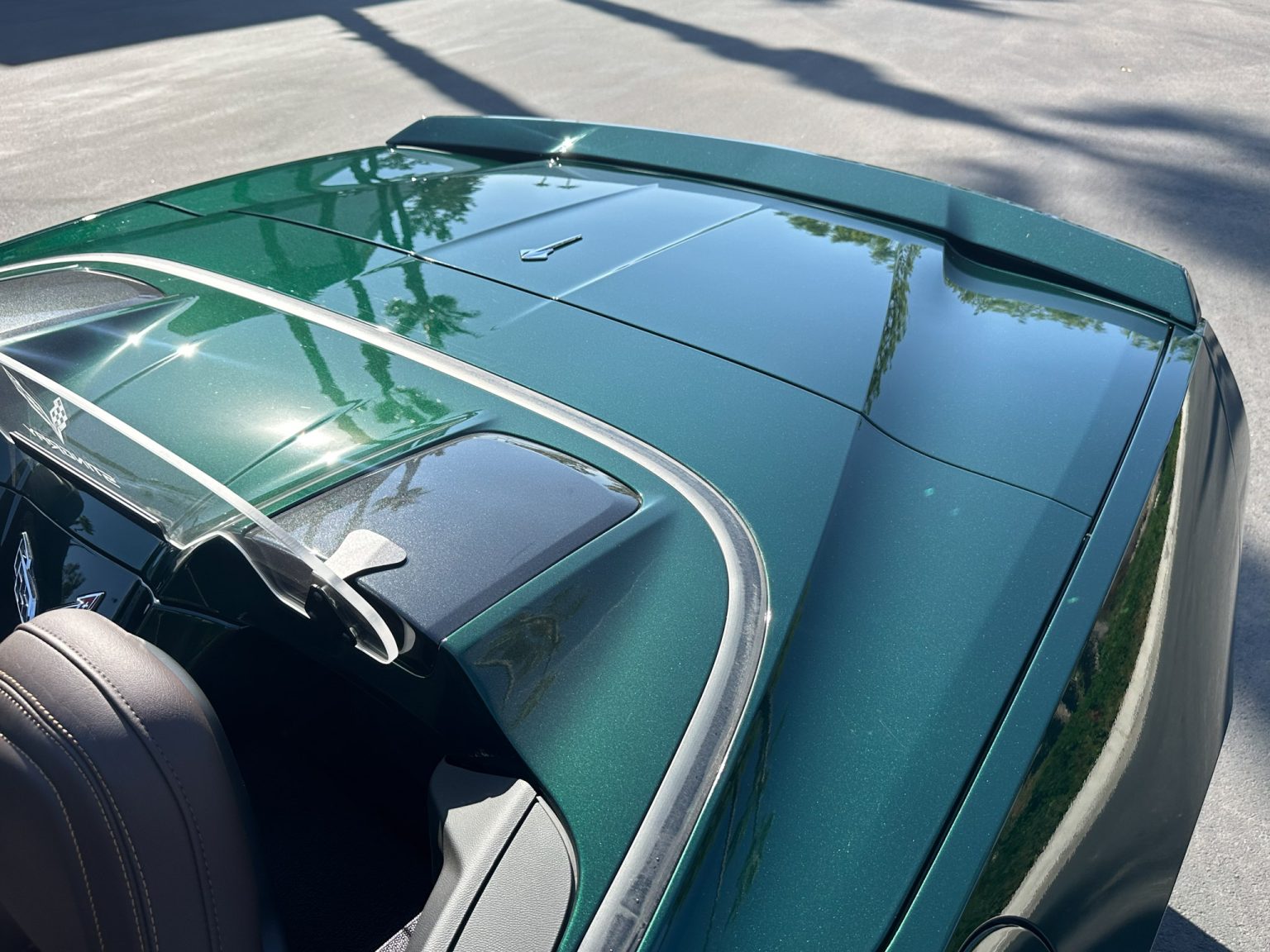 BaT 2014 Lime Rock Green Premier Edition Corvette Convertible 8364