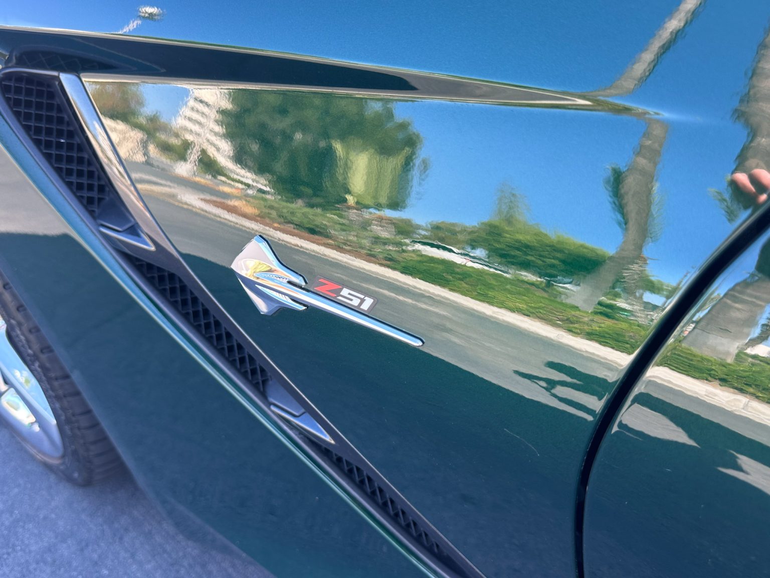 BaT 2014 Lime Rock Green Premier Edition Corvette Convertible 8365