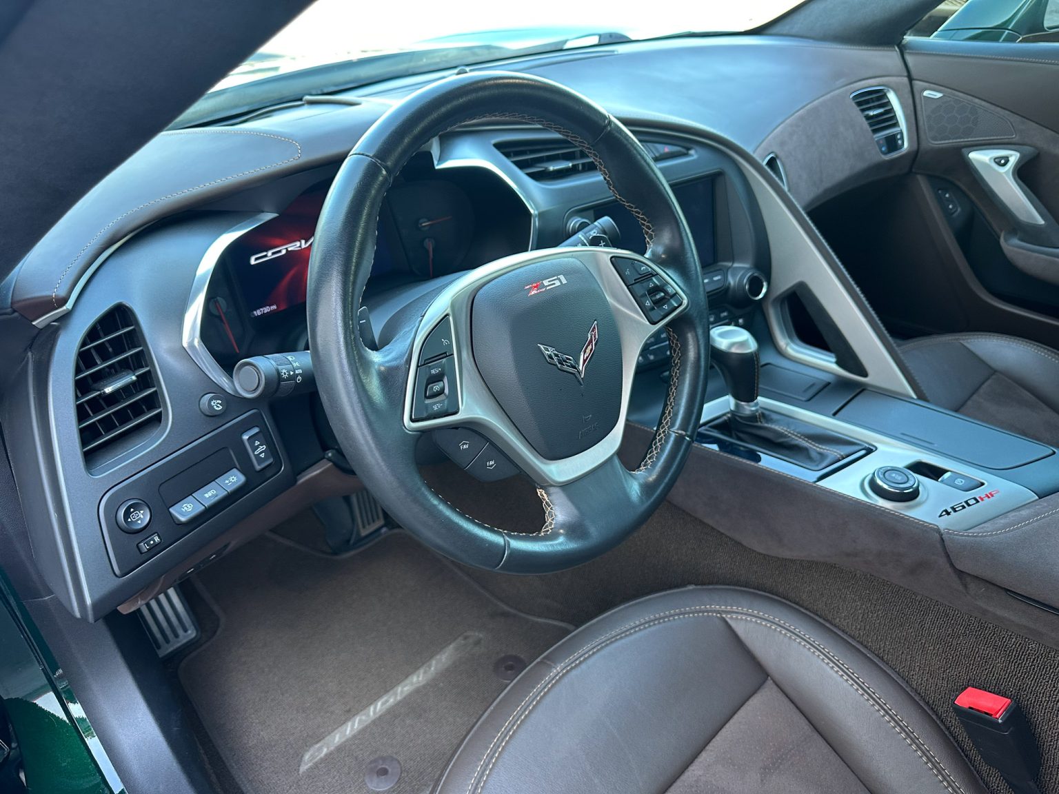 BaT 2014 Lime Rock Green Premier Edition Corvette Convertible 8373