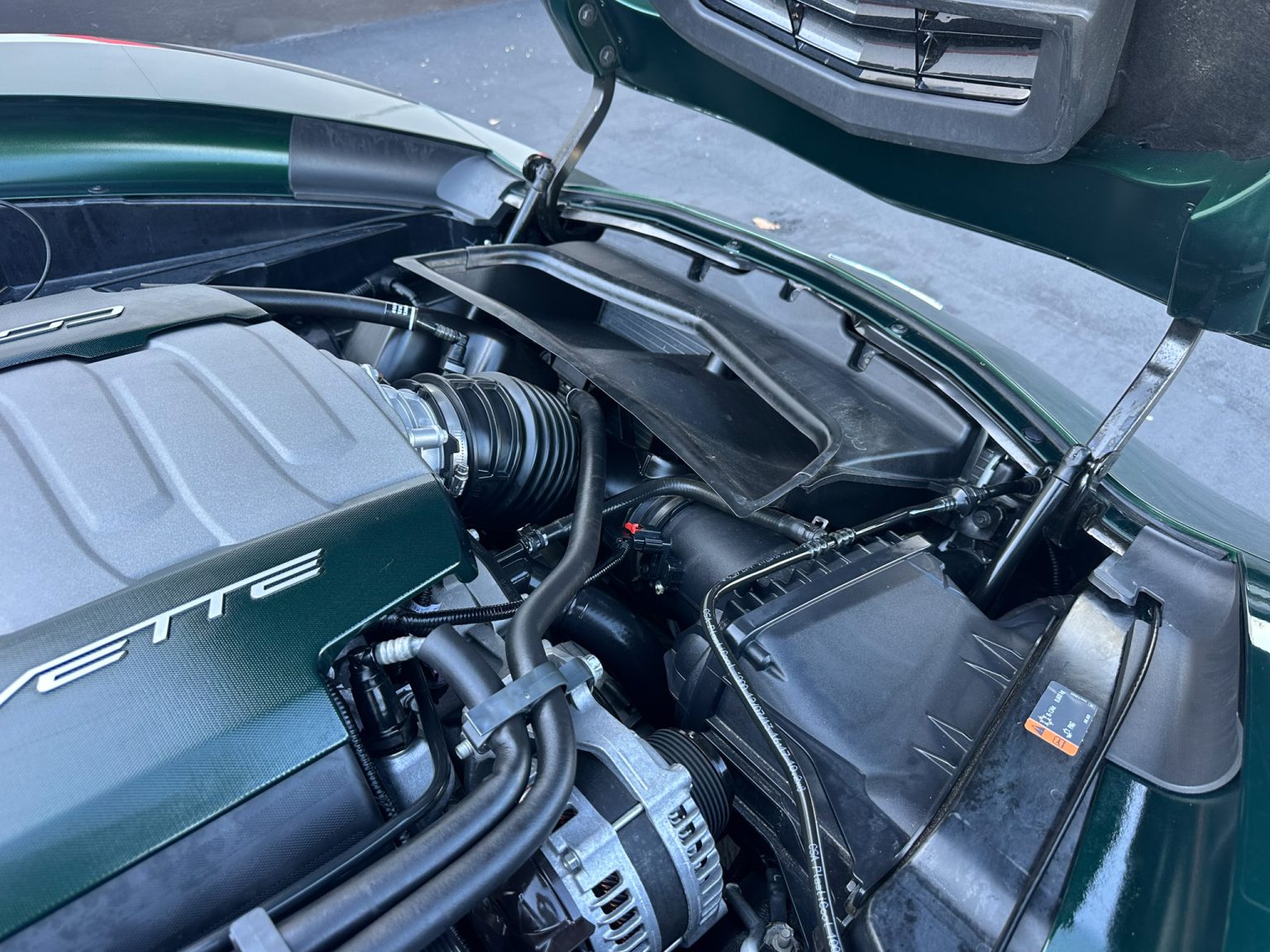 BaT 2014 Lime Rock Green Premier Edition Corvette Convertible 8395