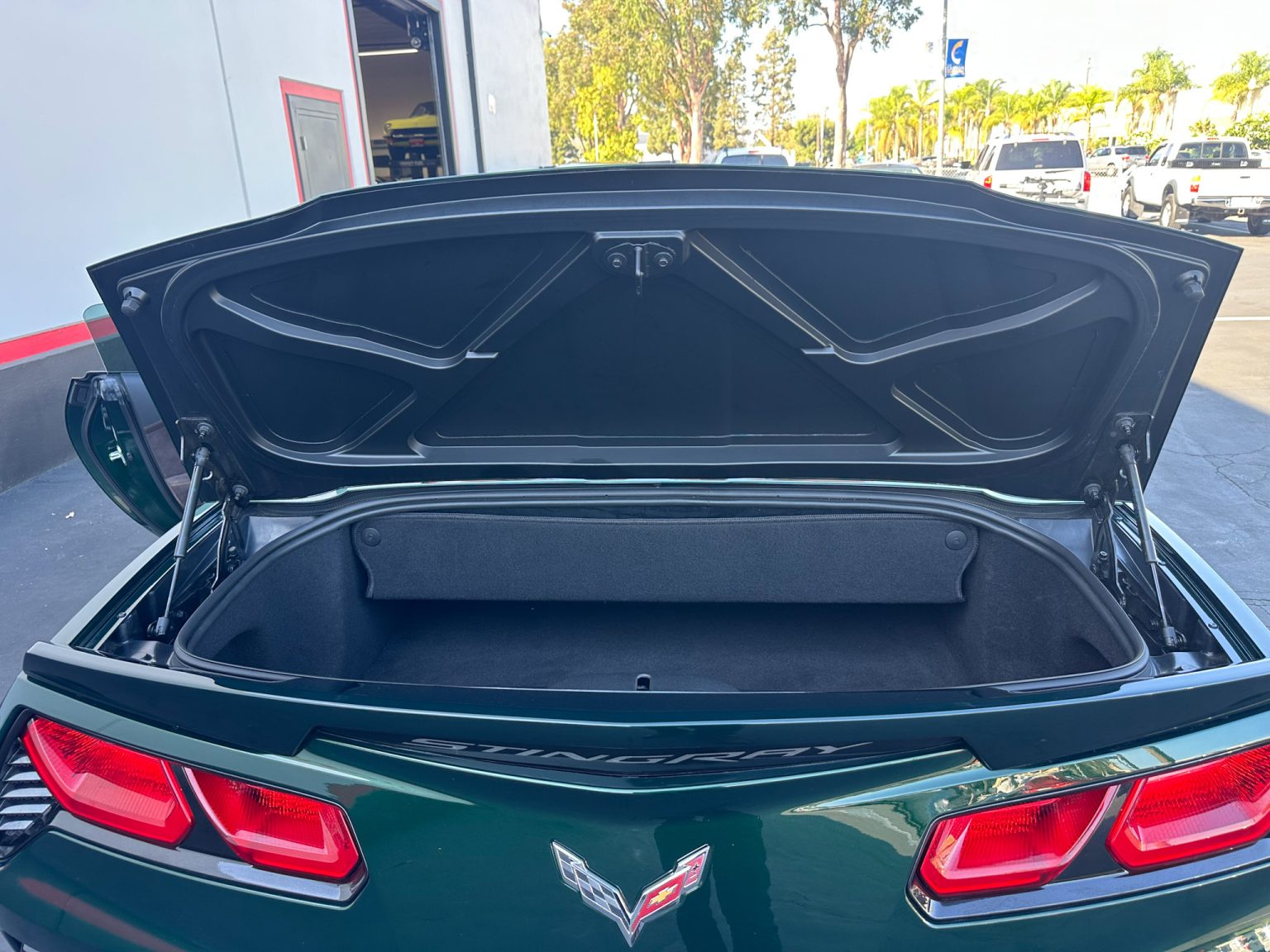 BaT 2014 Lime Rock Green Premier Edition Corvette Convertible 8400