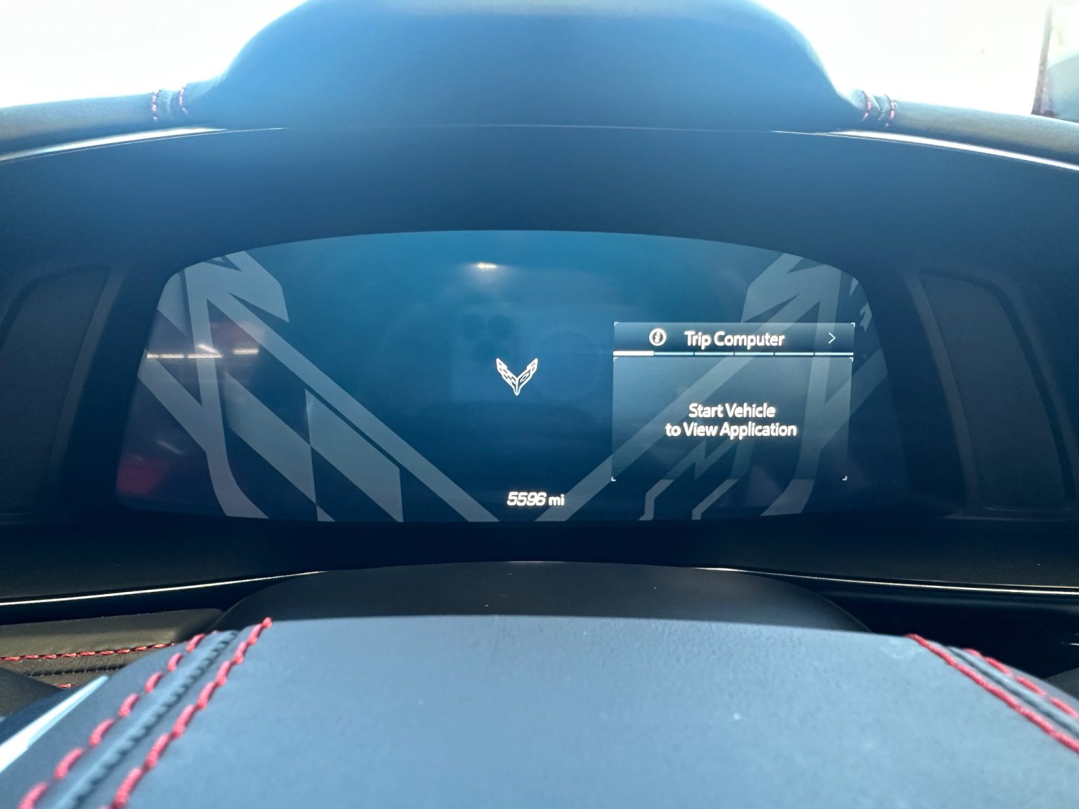 BaT 2023 Red C8 Corvette Convertible 8508