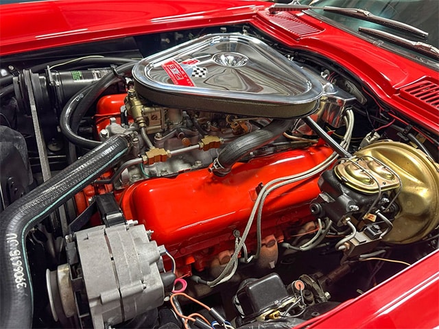 1967_Rally_Red_Corvette_L68_Coupe_ _Engine