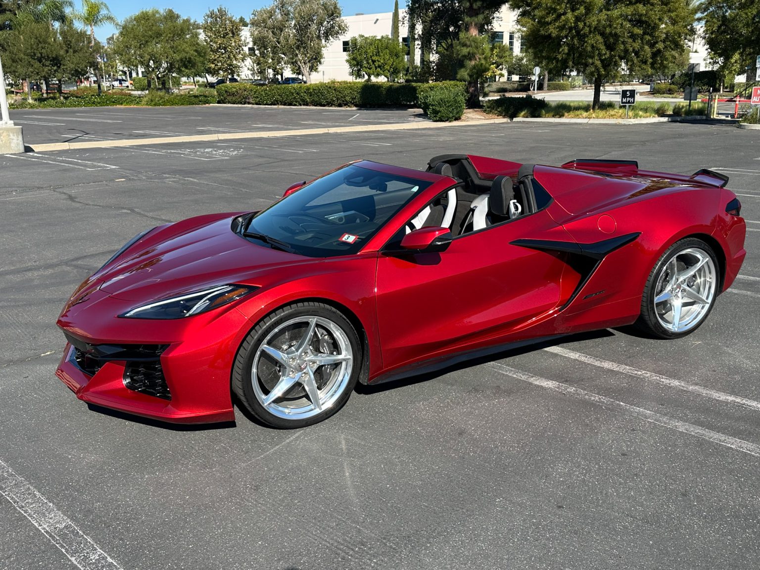 2024 Red Corevtte E Ray 3LT 9230