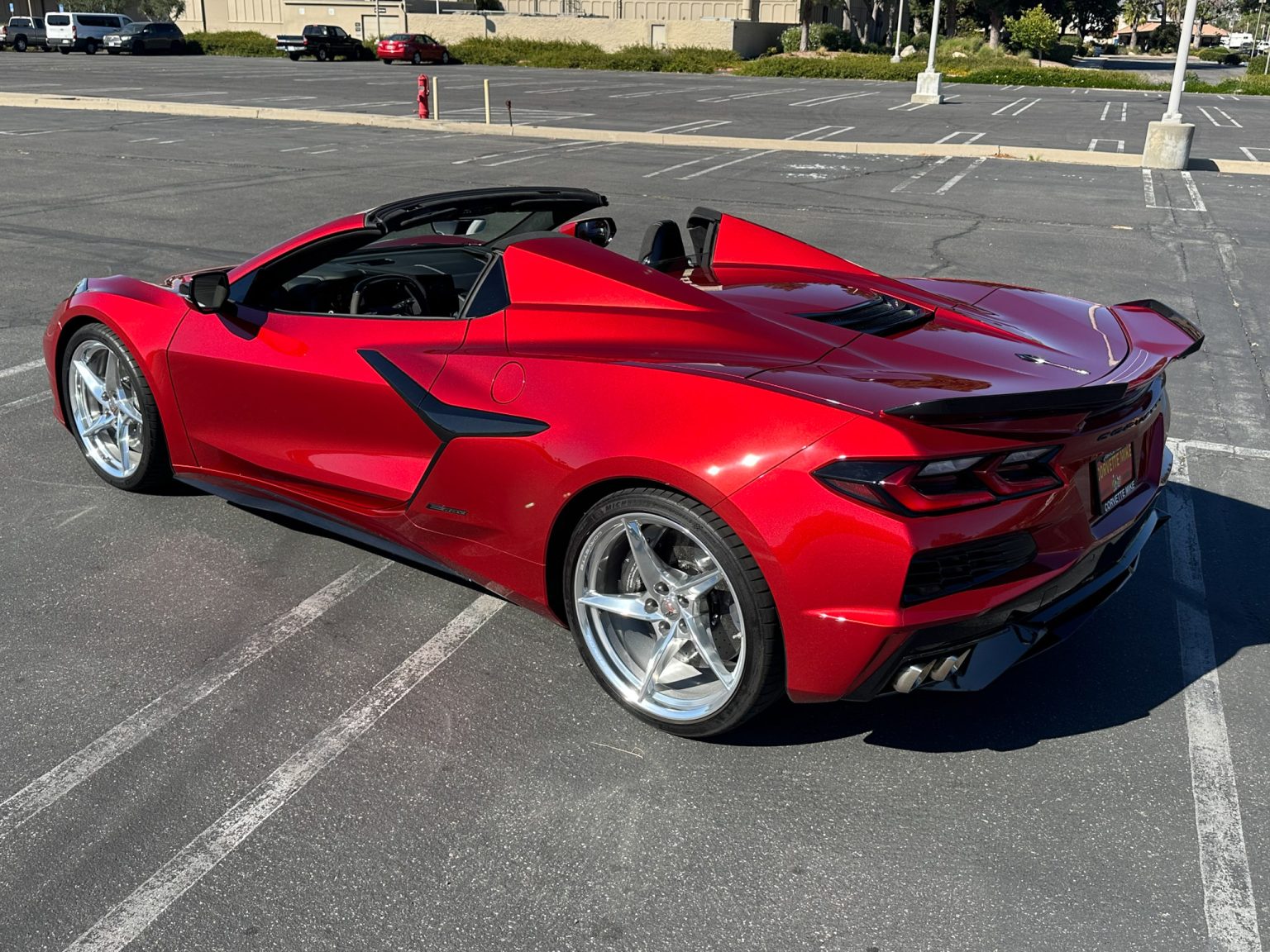 2024 Red Corevtte E Ray 3LT 9233