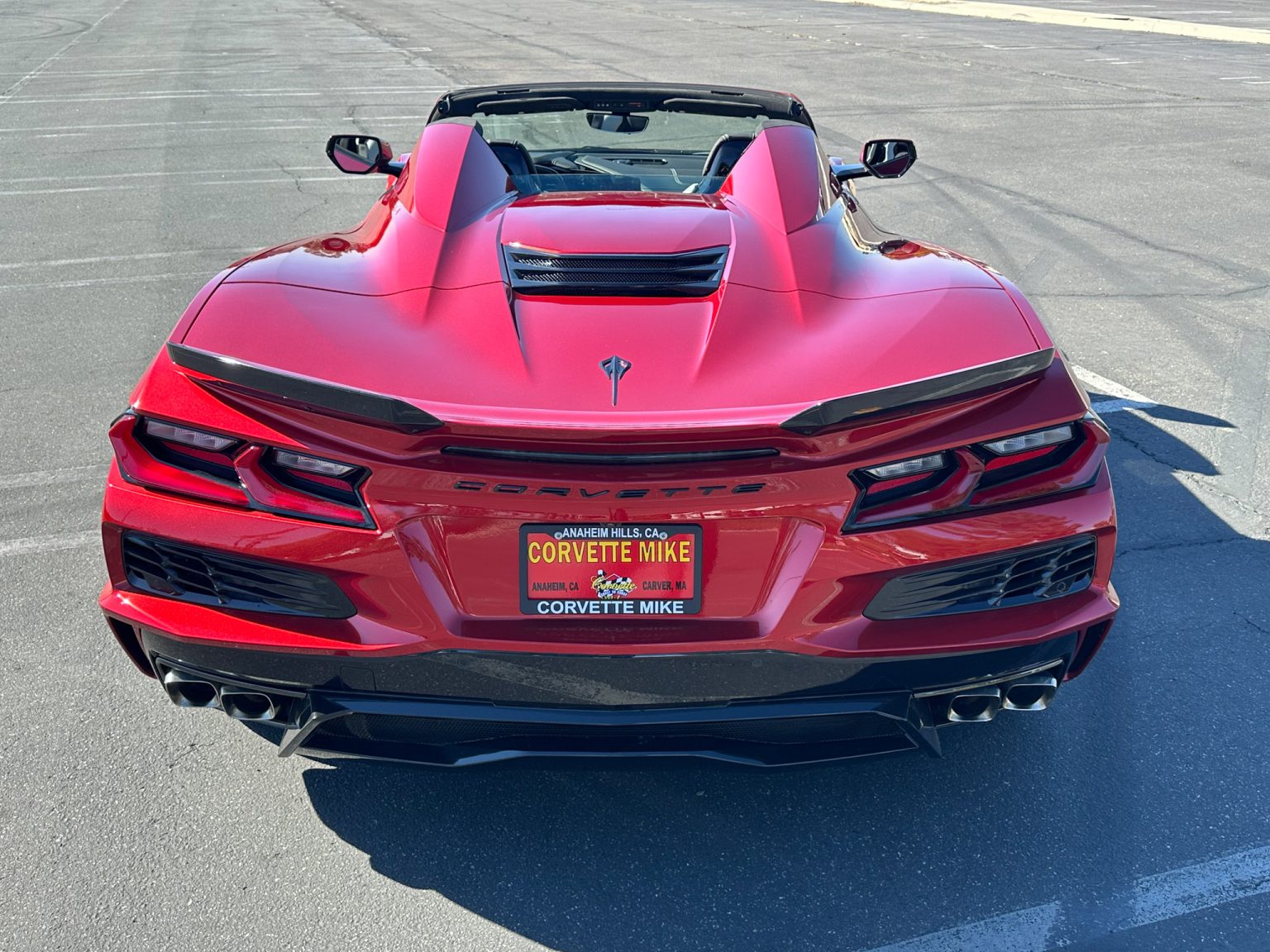 2024 Red Corevtte E Ray 3LT 9235