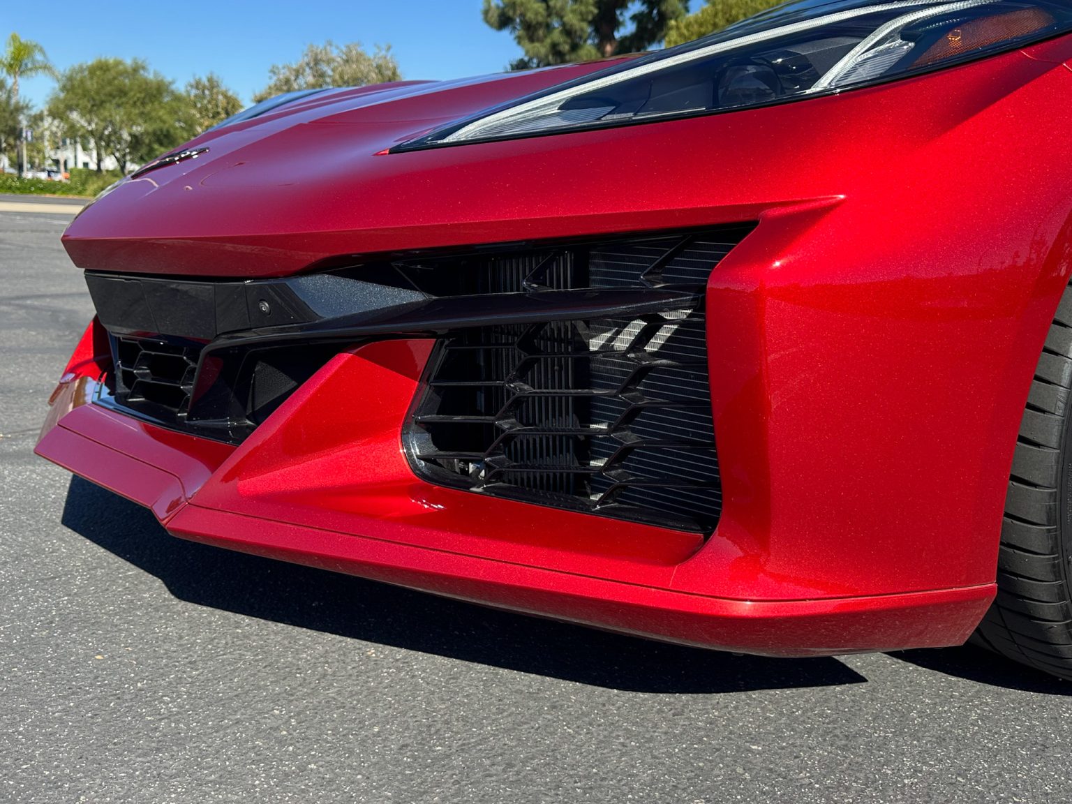 2024 Red Corevtte E Ray 3LT 9236