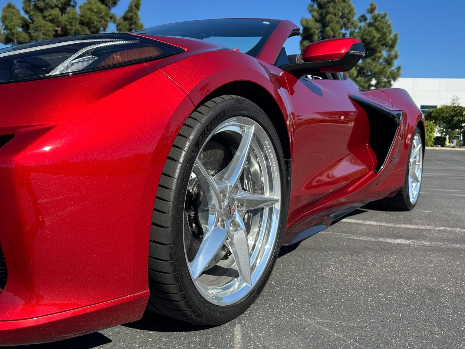 2024 Red Corevtte E Ray 3LT 9237