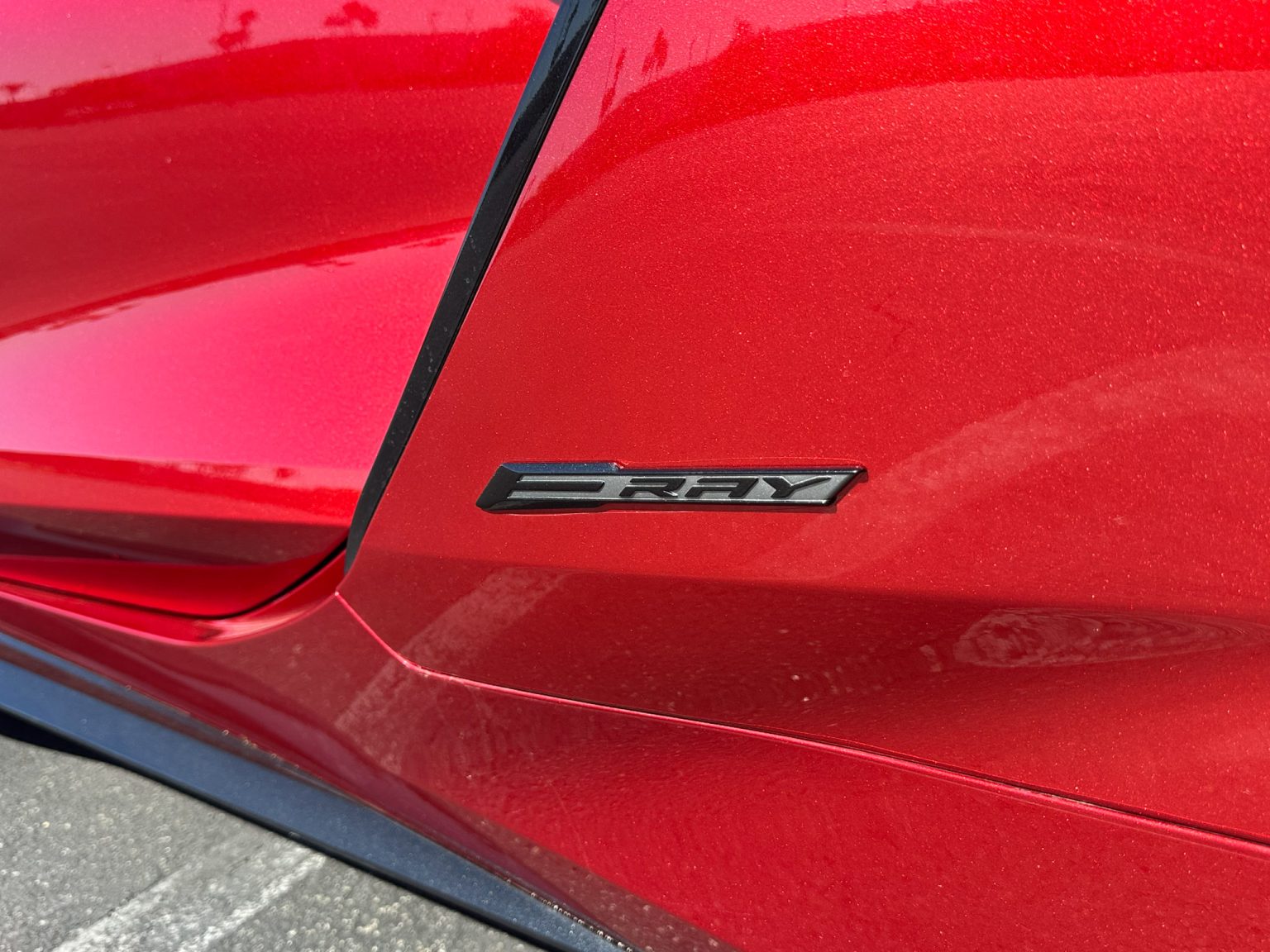 2024 Red Corevtte E Ray 3LT 9238