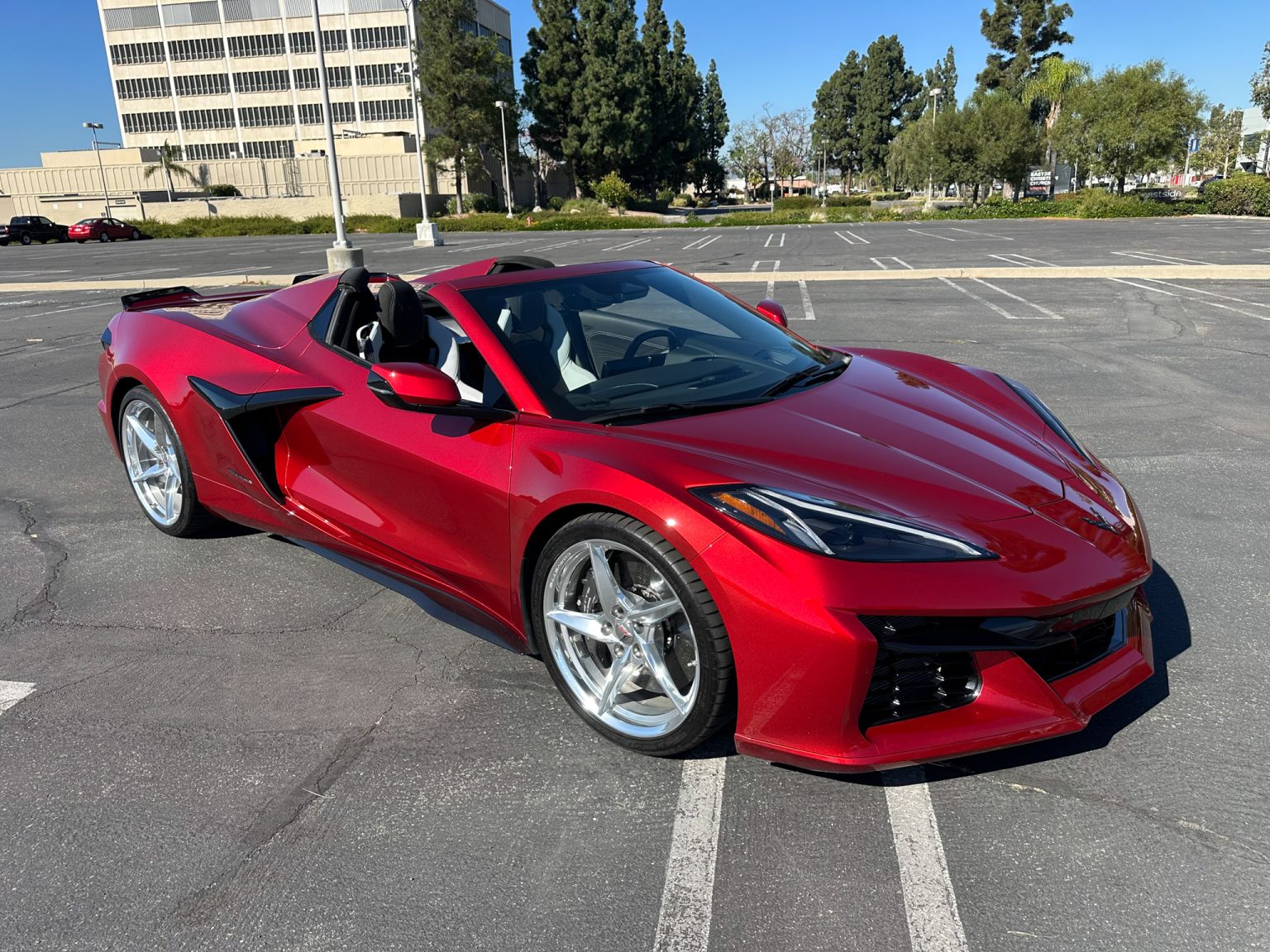 2024 Red Corevtte E Ray 3LT 9243