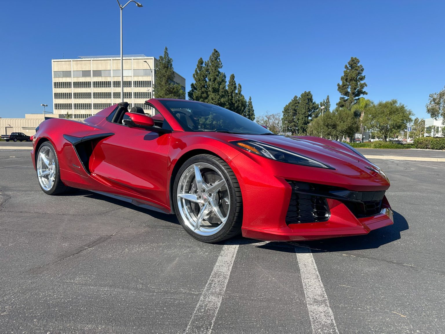 2024 Red Corevtte E Ray 3LT 9244