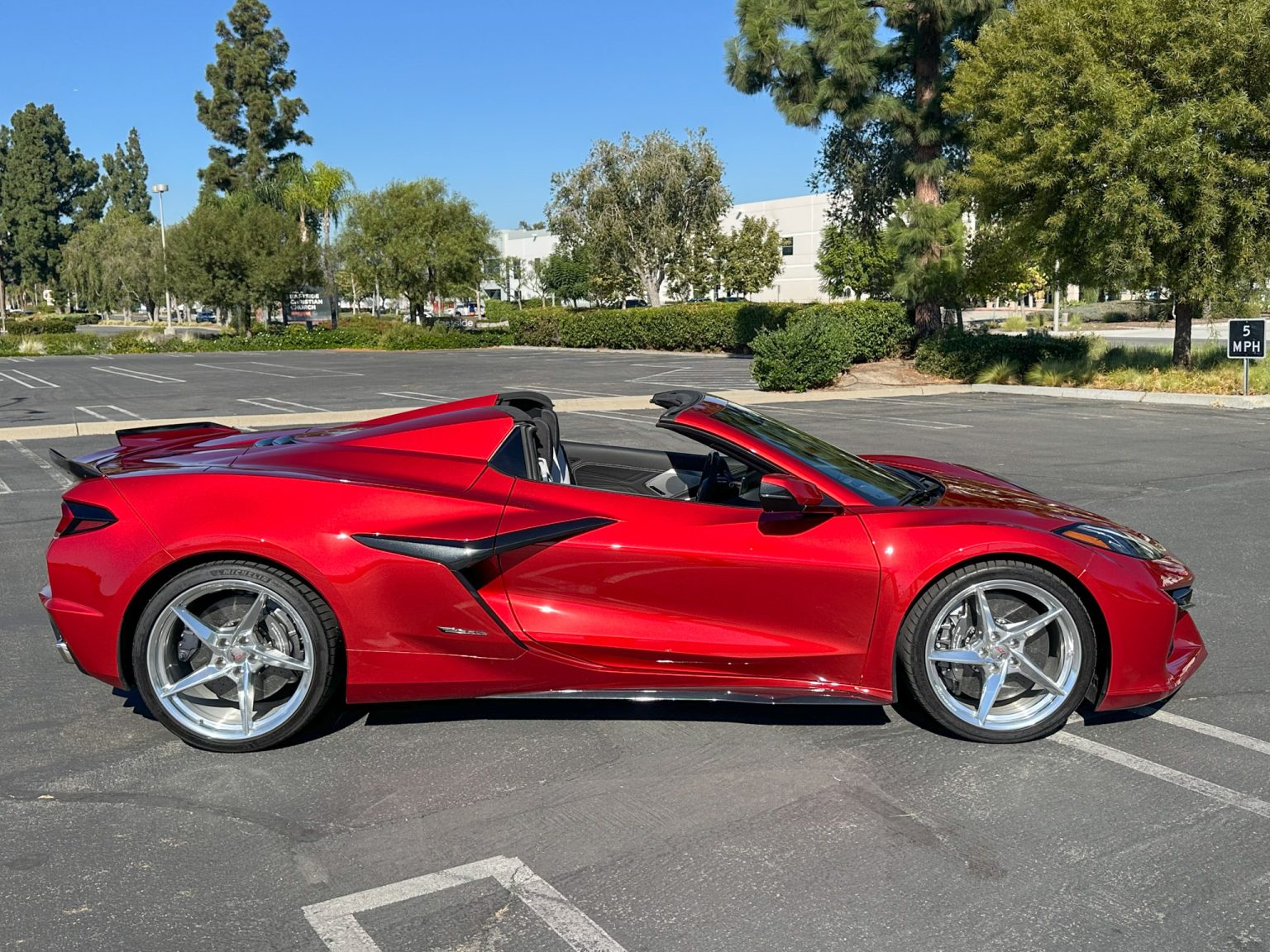 2024 Red Corevtte E Ray 3LT 9245