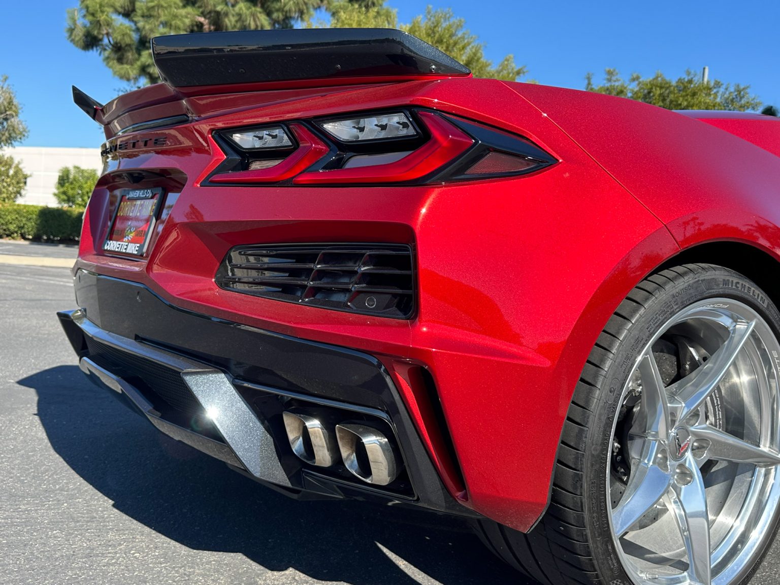 2024 Red Corevtte E Ray 3LT 9247