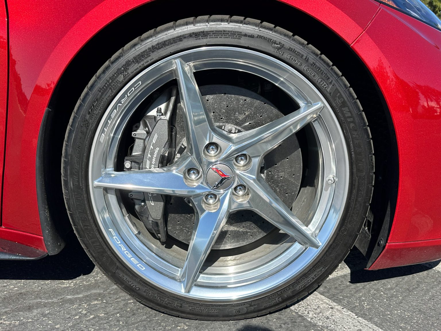 2024 Red Corevtte E Ray 3LT 9250