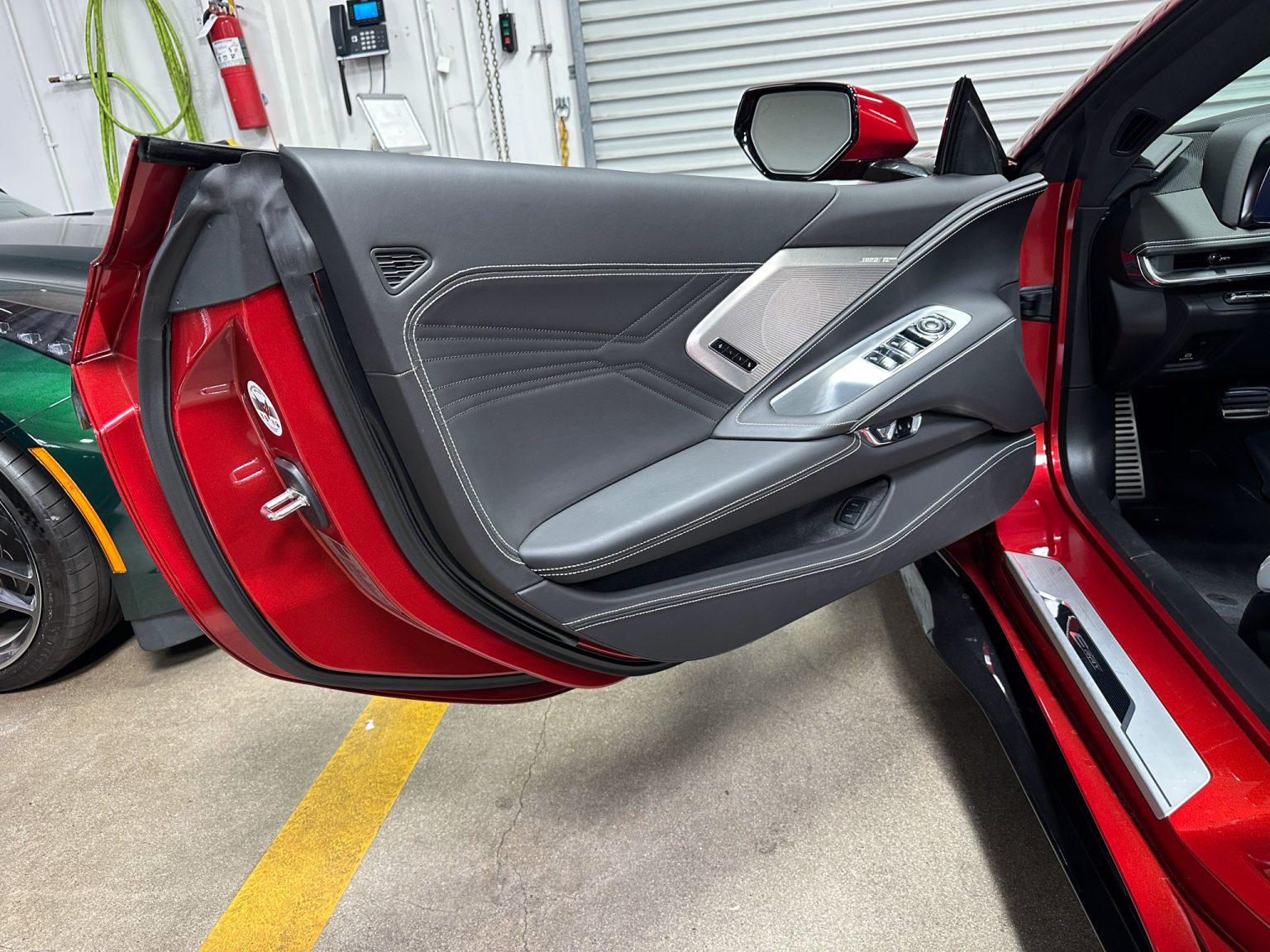 2024 Red Corevtte E Ray 3LT 9258