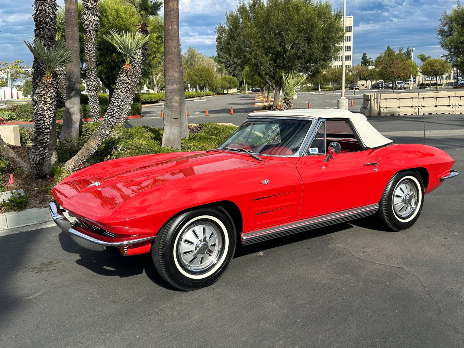 BaT 1964 Red Corvette Convertible 8748