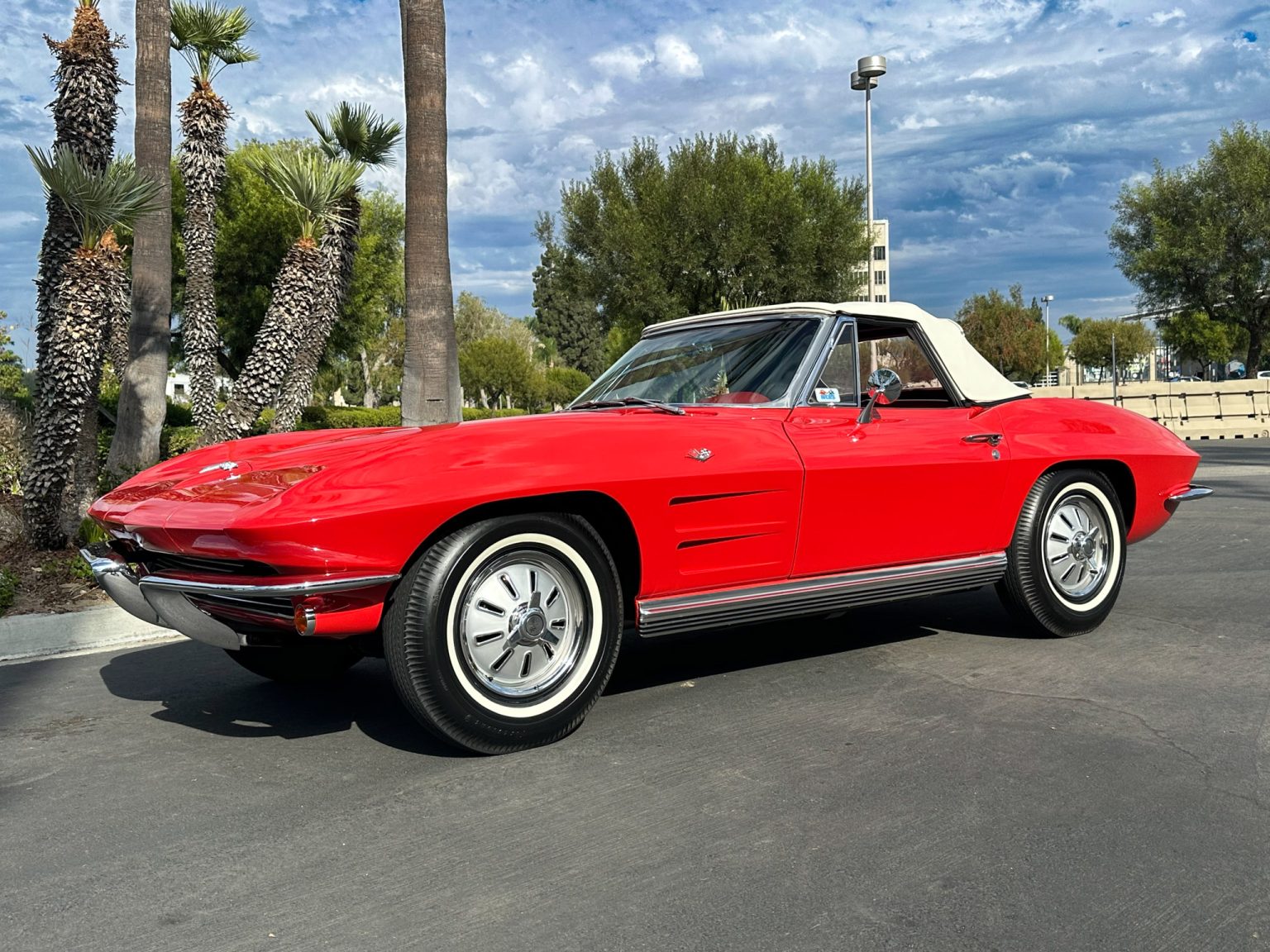 BaT 1964 Red Corvette Convertible 8749