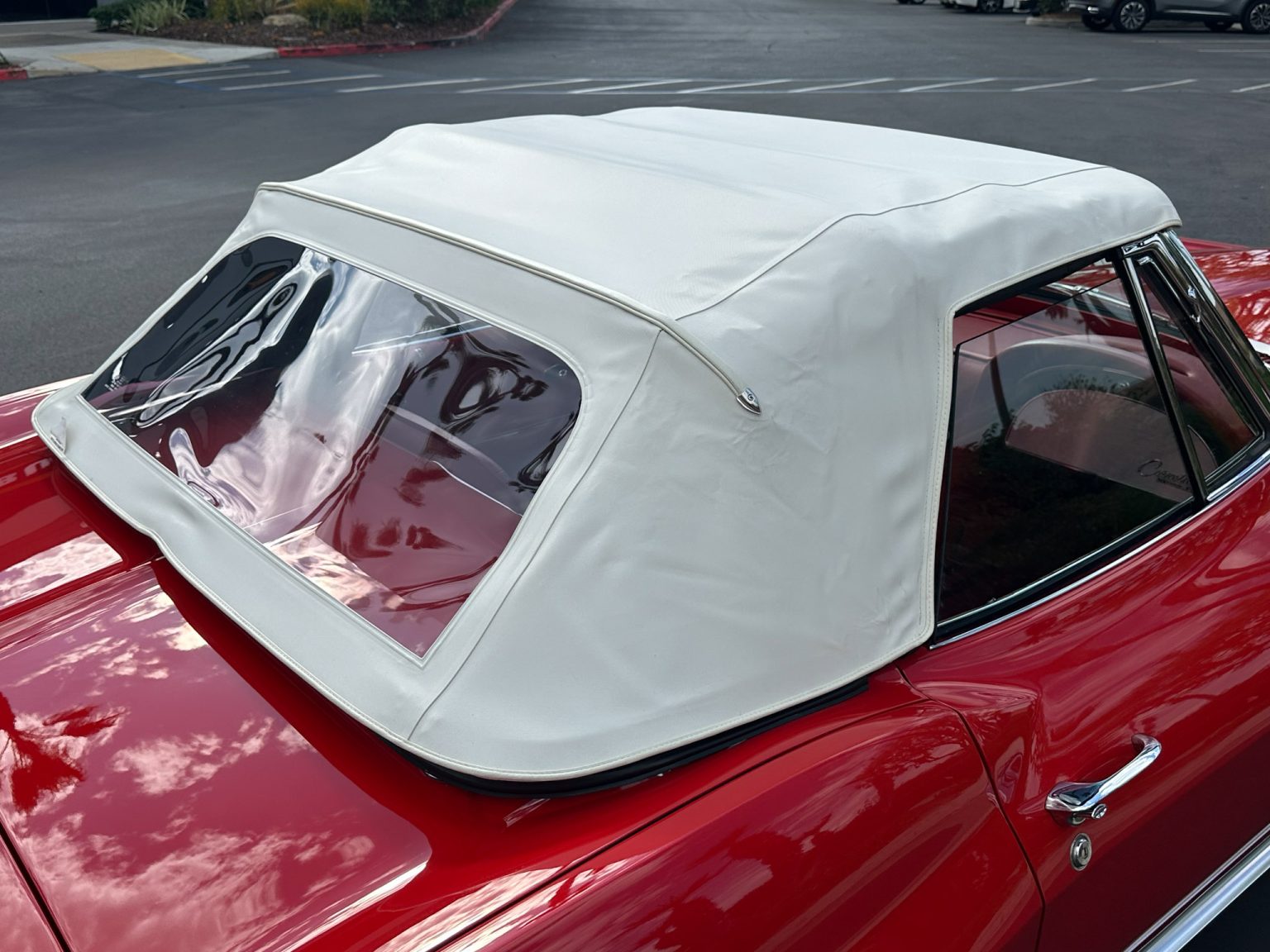 BaT 1964 Red Corvette Convertible 8752