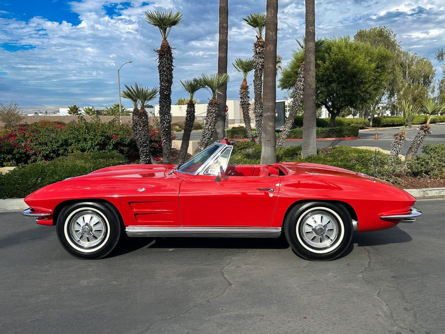 BaT 1964 Red Corvette Convertible 8757