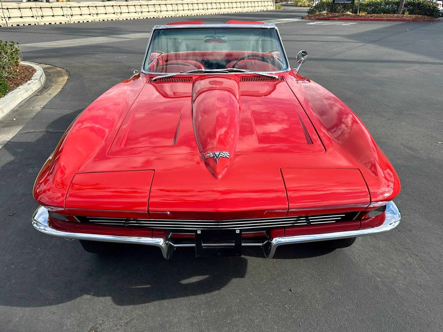 BaT 1964 Red Corvette Convertible 8759
