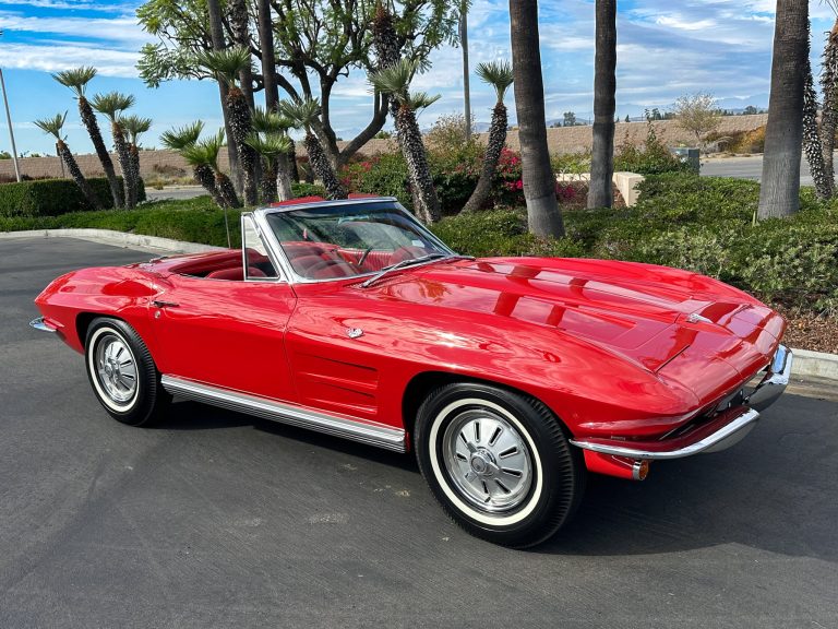 1964 Riverside Red Corvette Convertible