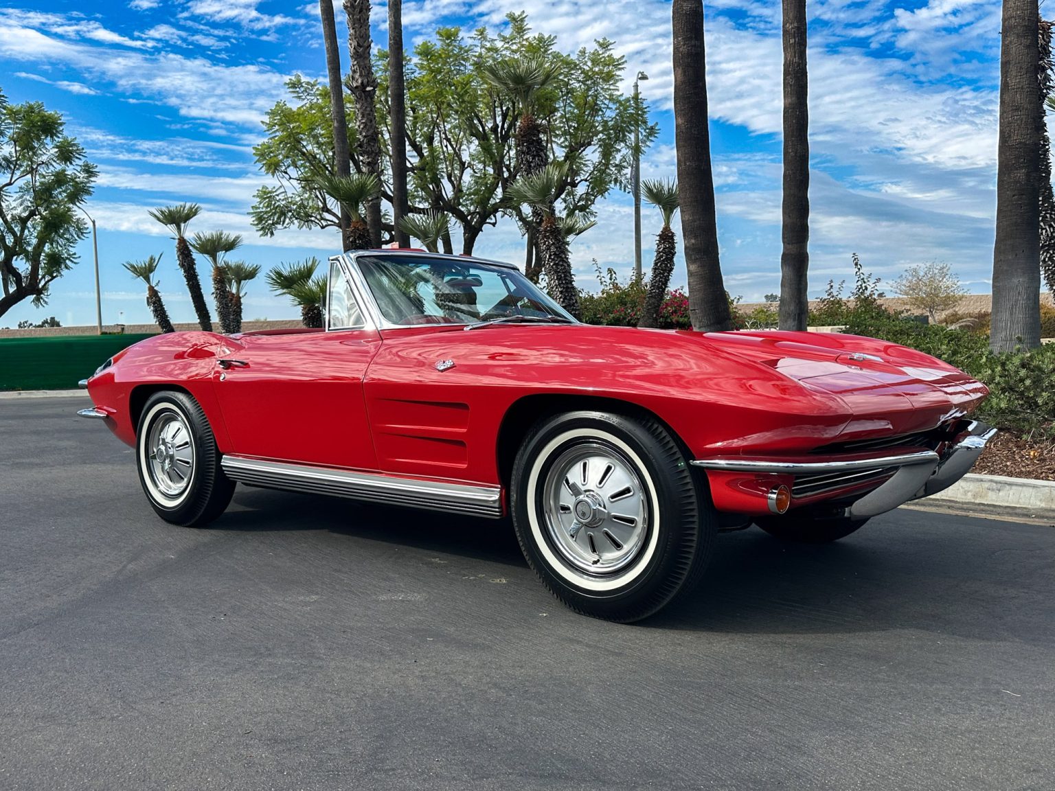 BaT 1964 Red Corvette Convertible 8763