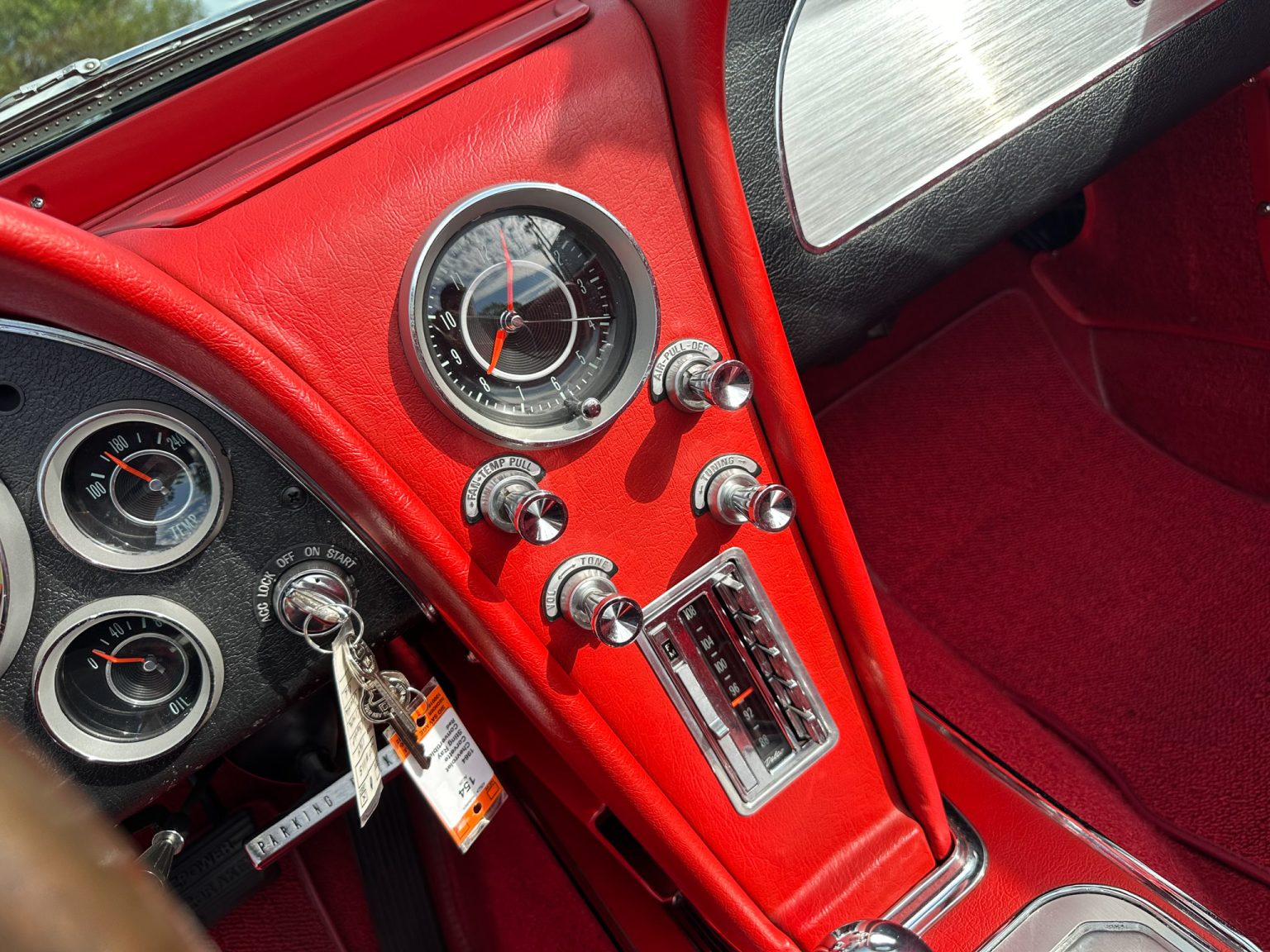 BaT 1964 Red Corvette Convertible 8787