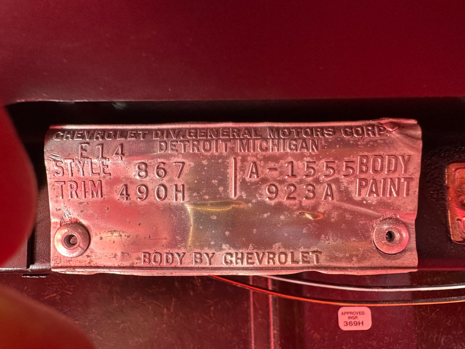 BaT 1964 Red Corvette Convertible 8793