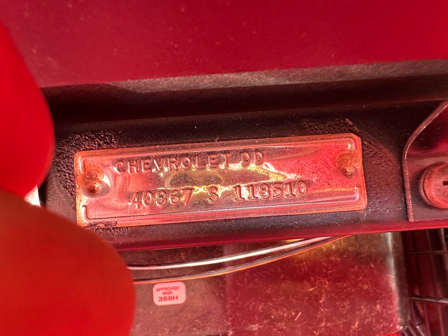 BaT 1964 Red Corvette Convertible 8794