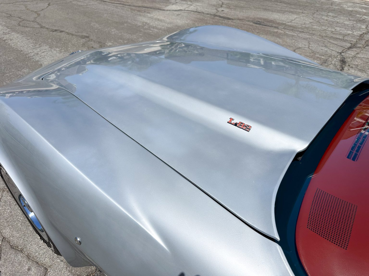 BaT 1977 Silver Corvette Coupe 5627