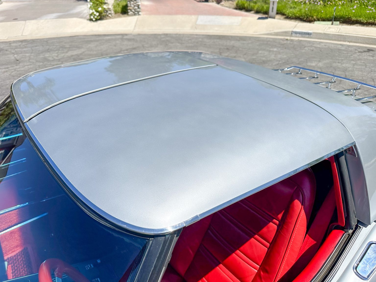 BaT 1977 Silver Corvette Coupe 5630