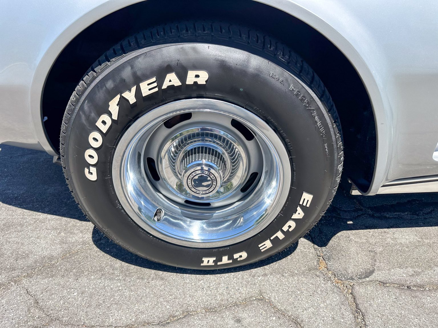 BaT 1977 Silver Corvette Coupe 5633