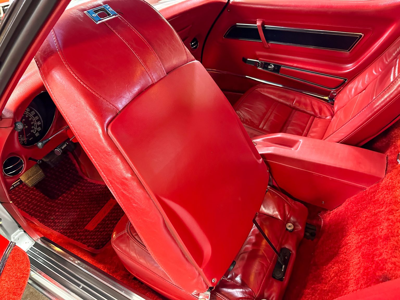 BaT 1977 Silver Corvette Coupe 5658