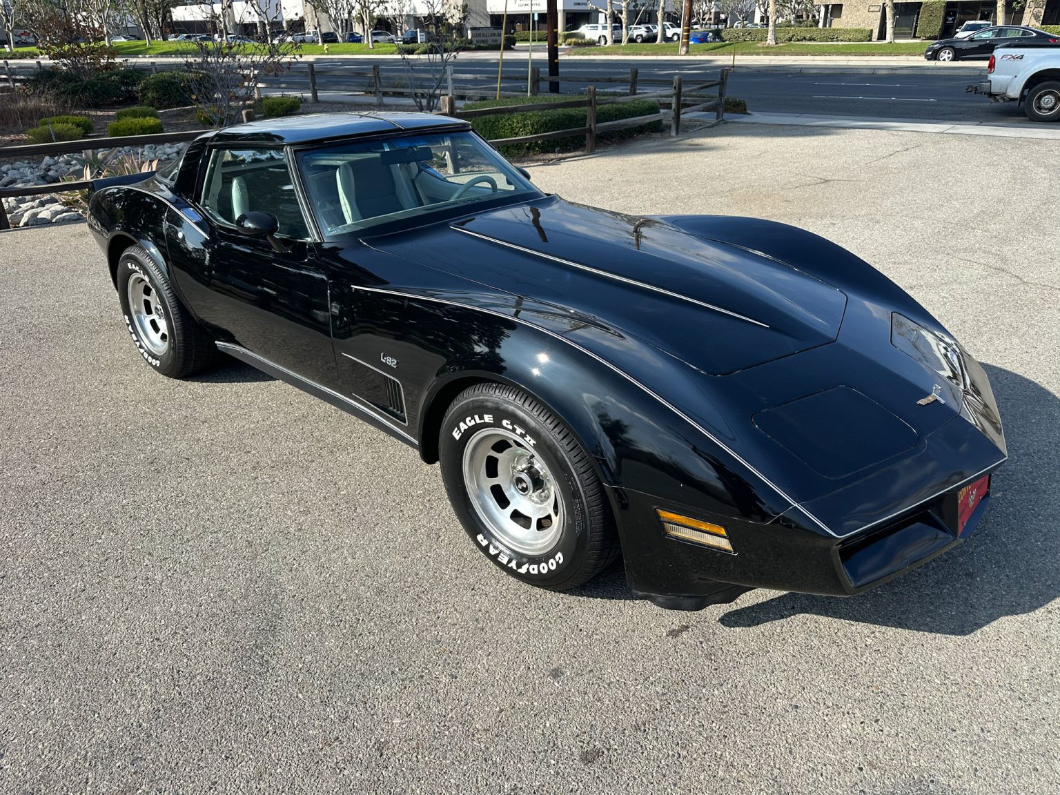 BaT 1980 Black Corvette 1664