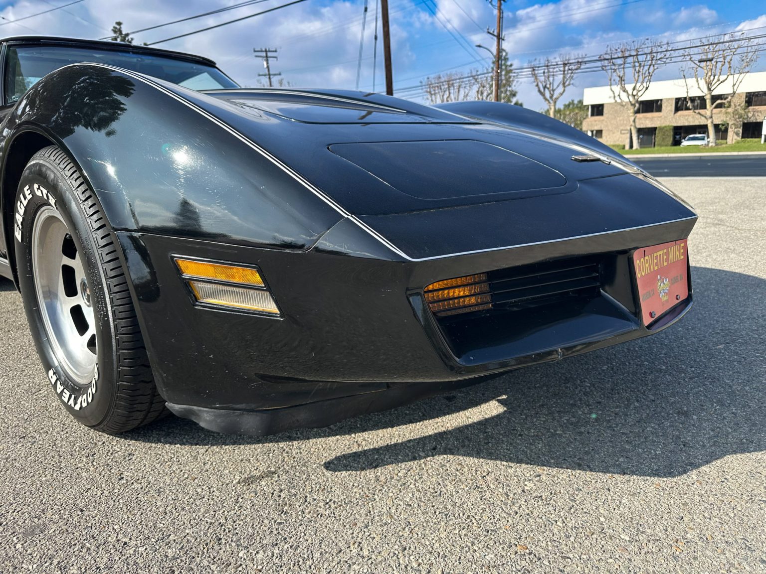 BaT 1980 Black Corvette 1666