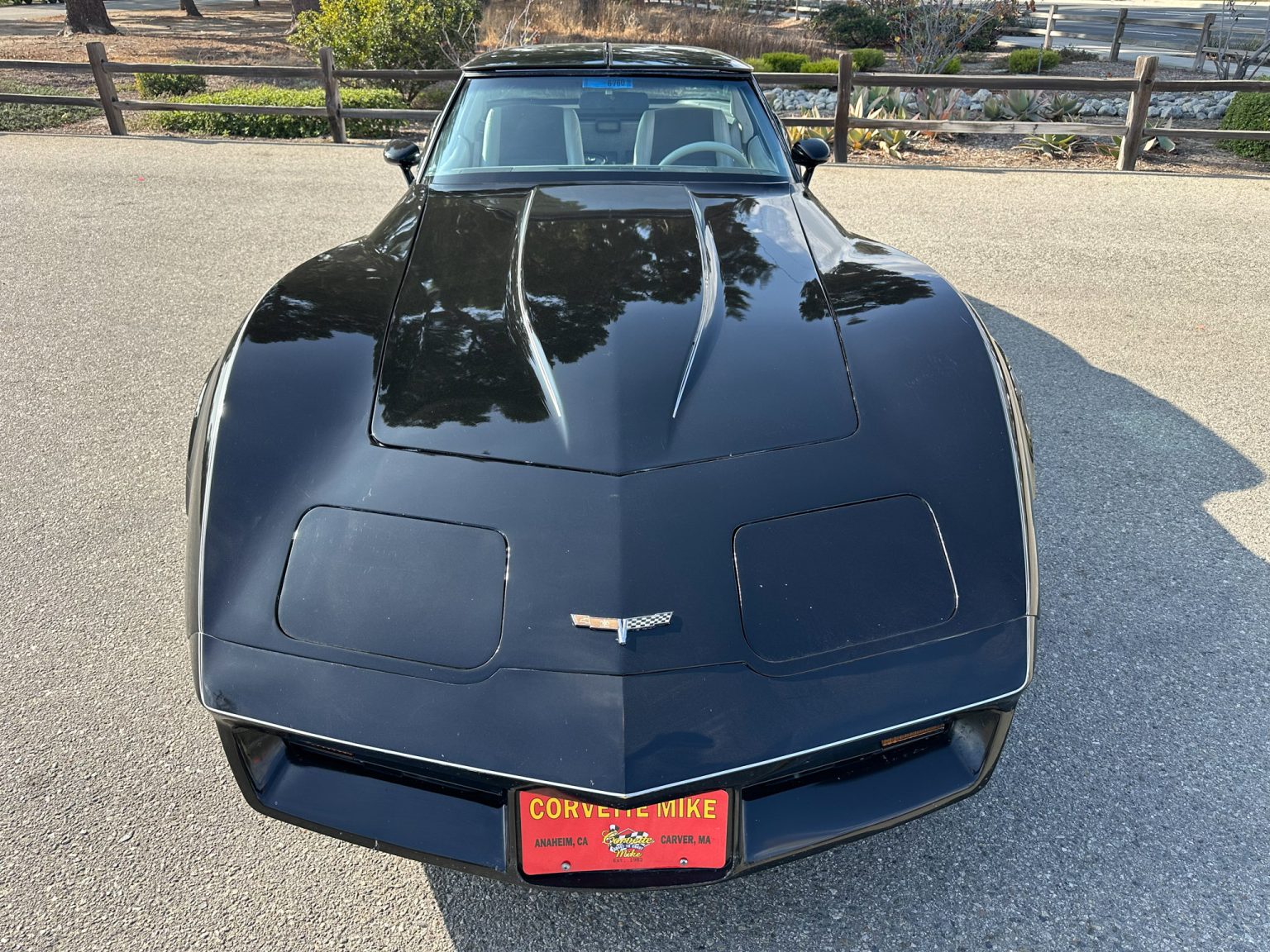 BaT 1980 Black Corvette 1668