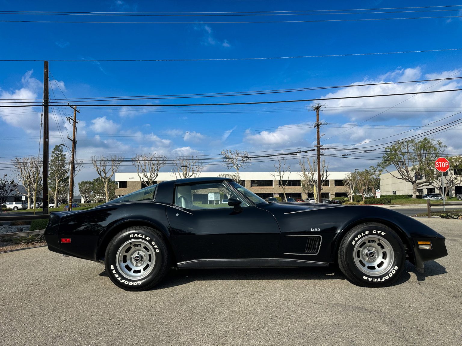 BaT 1980 Black Corvette 1671