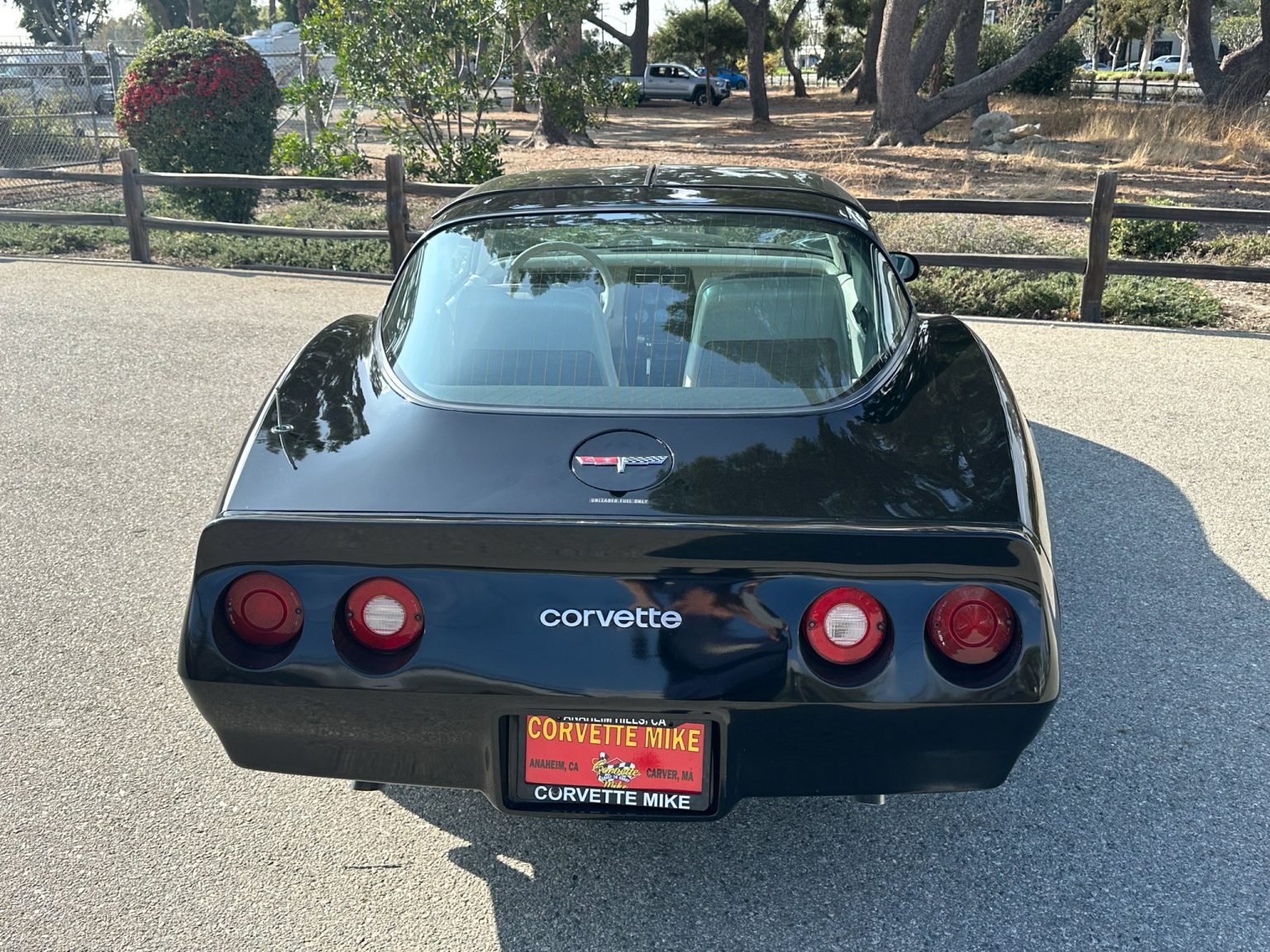 BaT 1980 Black Corvette 1676