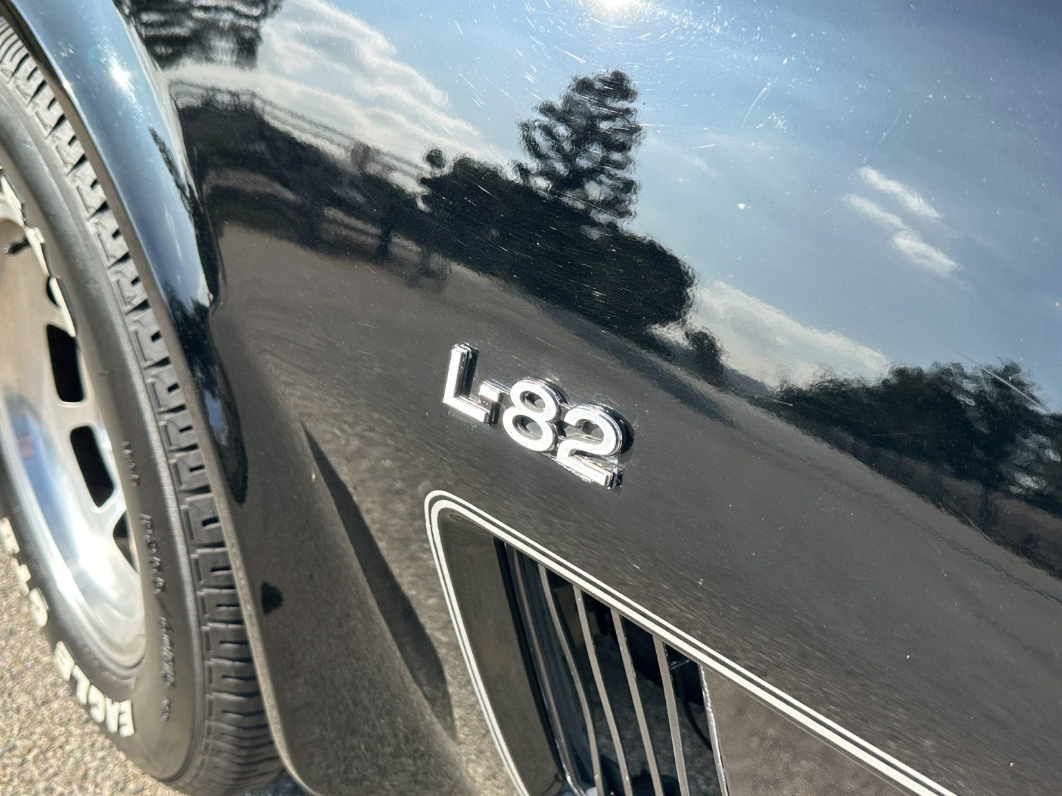 BaT 1980 Black Corvette 1677