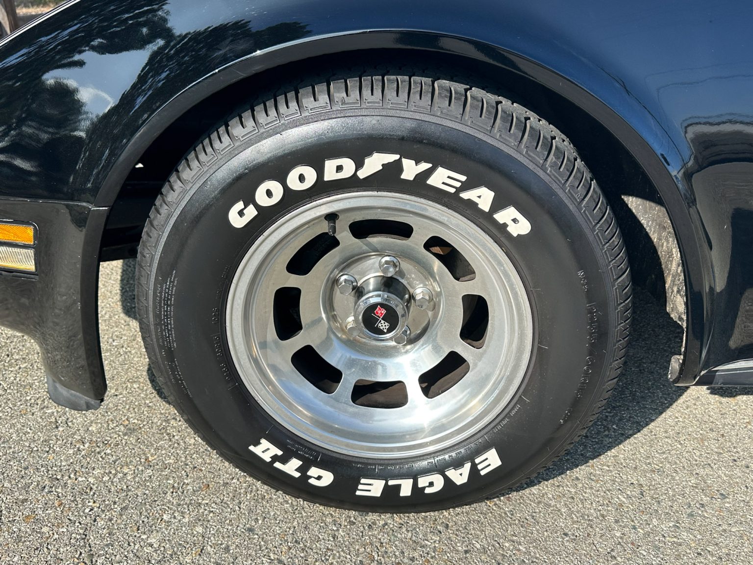 BaT 1980 Black Corvette 1681