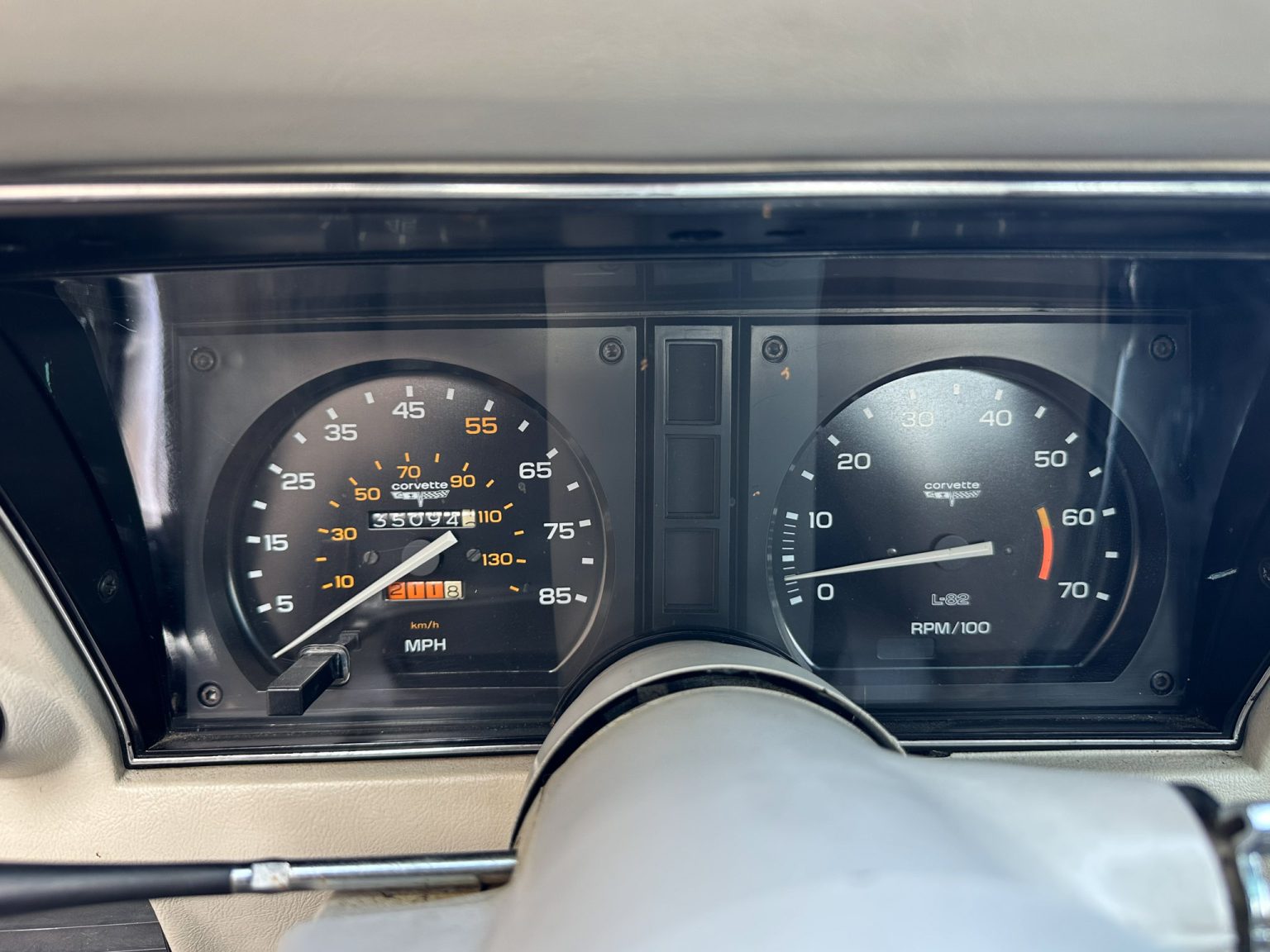 BaT 1980 Black Corvette 1691