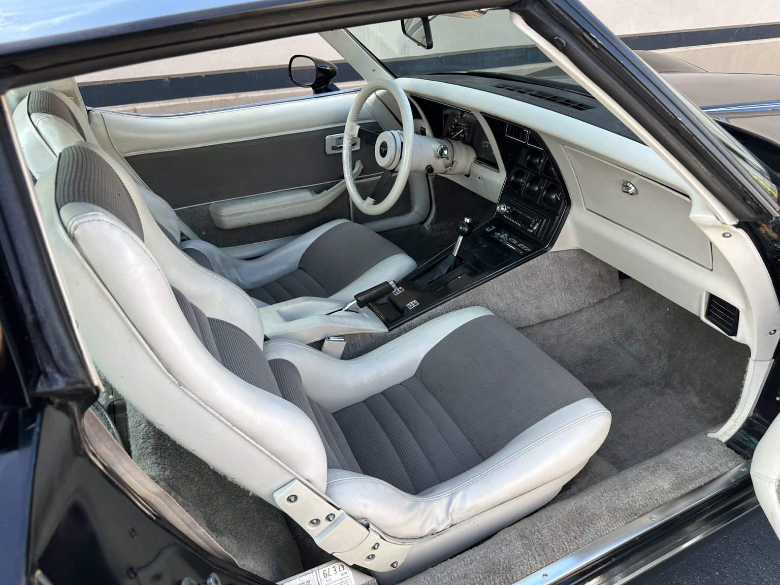 BaT 1980 Black Corvette 1699