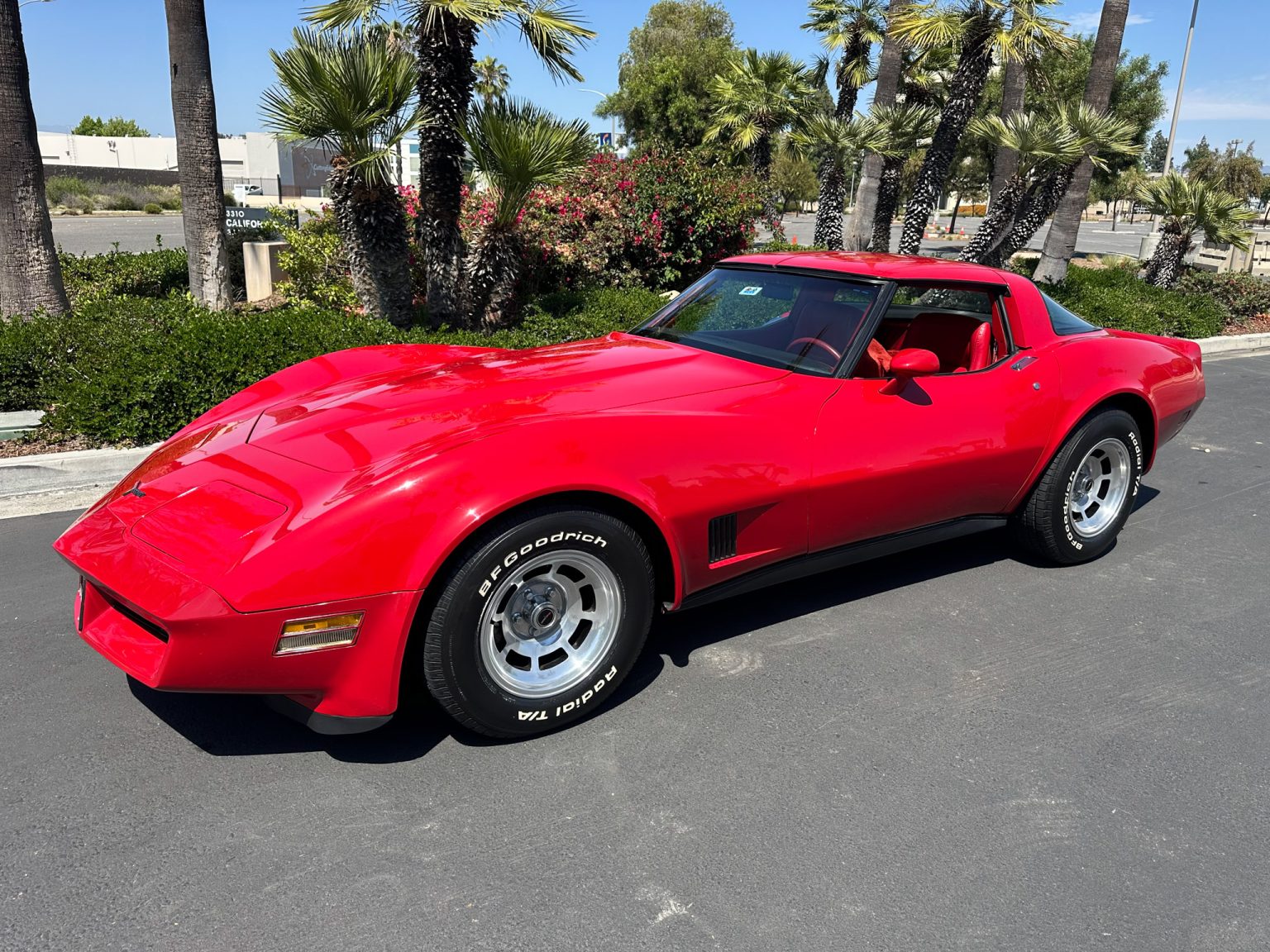 BaT 1981 Red Corvette Coupe 5777
