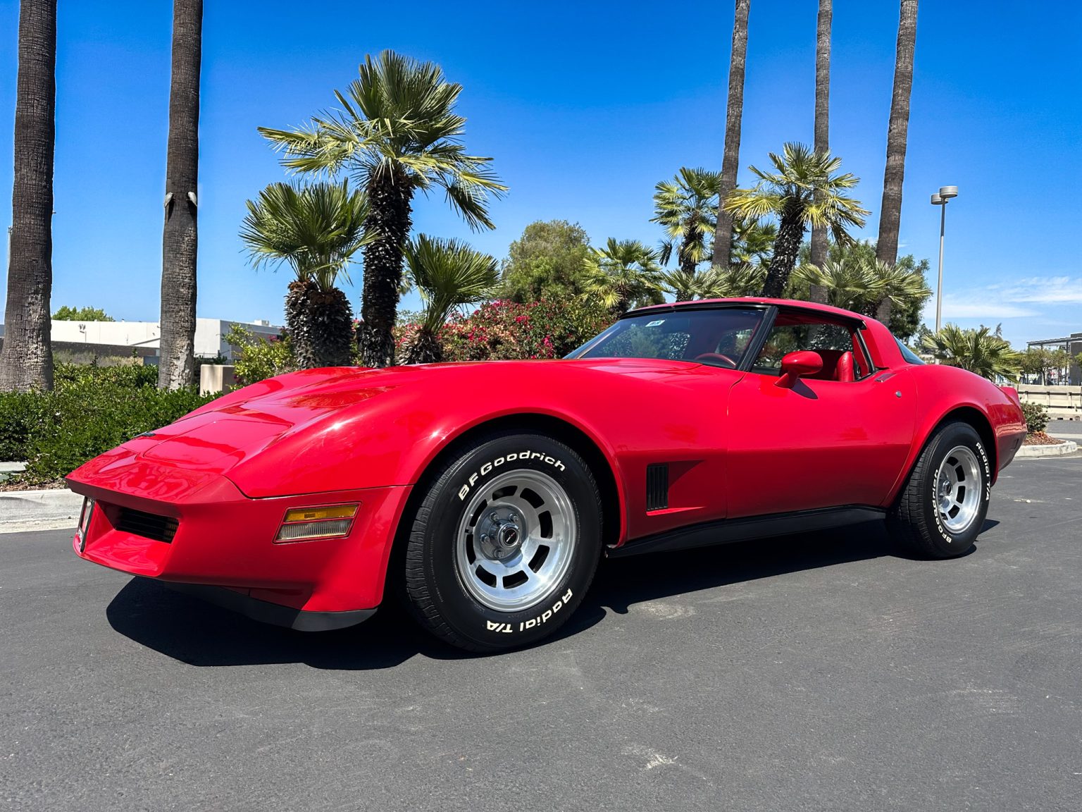 BaT 1981 Red Corvette Coupe 5778