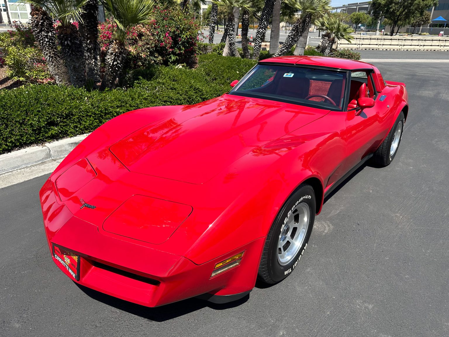 BaT 1981 Red Corvette Coupe 5779