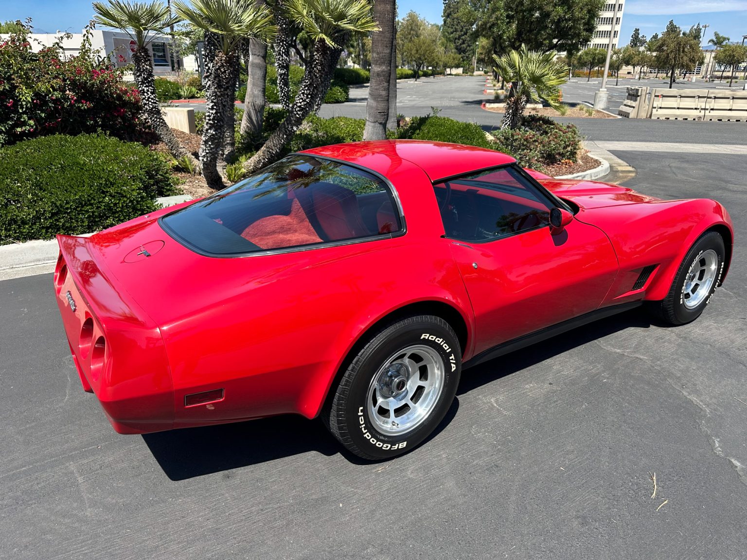 BaT 1981 Red Corvette Coupe 5789