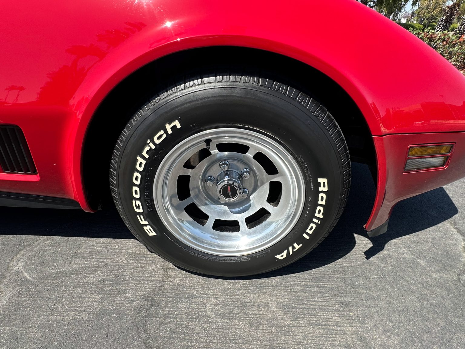 BaT 1981 Red Corvette Coupe 5798