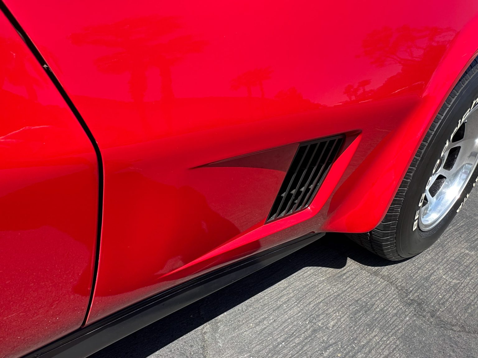 BaT 1981 Red Corvette Coupe 5799